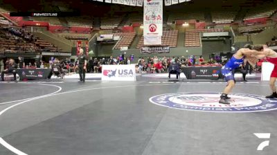 All Cadet Boys Freestyle Lower - 138 lbs Champ. Round 2 - Diesel Ganley, Petaluma Wrestling Club vs Luis Bue, Olympian High School Wrestling