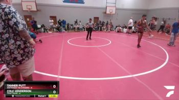 110 lbs Round 5 (8 Team) - Tanner Putt, Southwest MO Stingers vs Cole Henderson, Team Tacos