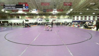 103 lbs Quarterfinal - Heather Crull, McKendree University vs Rianne Murphy, Iowa