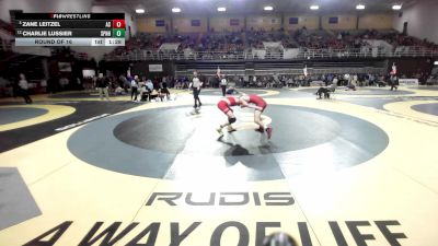 138 lbs Round Of 16 - Zane Leitzel, Archbishop Spalding vs Charlie Lussier, St. Paul's School (NH)