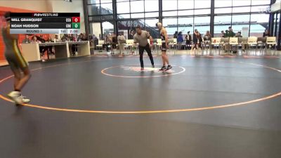 126-126 B Round 1 - Noah Hudson, Cedar Rapids Kennedy vs Will Granquist, Clear Creek-Amana