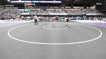 138 lbs Champ. Round 1 - Demarcus Rojas, Valley Center HS vs Riley Dilka, Lansing HS