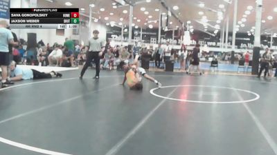 102 lbs Rr Rnd 4 - Sava Gonopolskiy, Homegrown White - HSC vs Jaxson Weber, Team Shutt Garnett Trained - HSC