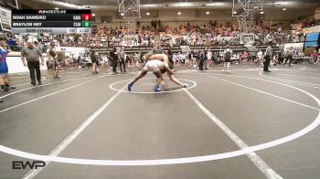 155 lbs Semifinal - Noah Dawejko, Cabot Wrestling Club vs Braylon Hey, Standfast OKC
