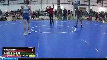 132 lbs Round 3 (6 Team) - Raymond Sanchez, MAT RATS WRESTLING CLUB vs Chase Taylor, SCANLAN WRESTLING ACADEMY