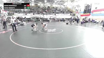 120 lbs Quarters & 1st Wb (16 Team) - Izaius McDonald, Cheyenne East vs Tavin Vendetti, Green River