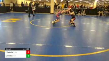 87 lbs Consolation - Tyler Detwiler, Palmyra vs Adika Fiscus, Warren