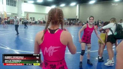 105 lbs Round 3 (8 Team) - Callie Diehl, Charlies Angels Florida Pink vs Brinley Fandrich, Team Montana Gold