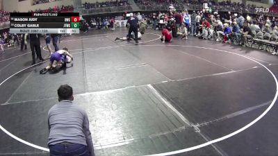 125 lbs Cons. Round 1 - Mason Judt, Blair Wrestling Club vs Colby Gable, Junior Titans Wrestling Club
