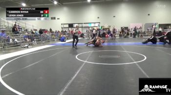 165 lbs Cons. Semi - Cameron Svitak, Herington vs Leven Jones, SC Punisher