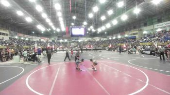 43 lbs Quarterfinal - Anthony Vigil, Montrose Elite vs Miles Espinoza, La Gente WC