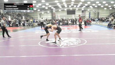 4 - 144 lbs Cons. Round 3 - Colton Jones, Spotsylvania vs Jackson Knupp, Woodgrove
