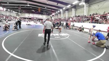 106 lbs 3rd Place - Parker Spitzer, Mcwc vs Alpha Warren, Dove Creek Bulldogs