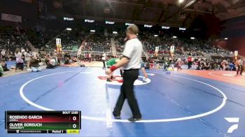 2A-220 lbs Semifinal - Oliver Gorsuch, Moorcroft vs Rosendo Garcia, Lovell