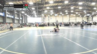 95 lbs Round Of 64 - Weston Smith, CT vs Bruce Hassell, VA