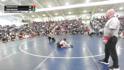 100 lbs 1st Place Match - Nathan Ellis, Sanderson Wrestling Academy vs Tate Nielson, Champions Wrestling Club