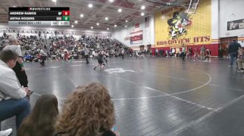 157 lbs Cons. Round 3 - Andrew Ramos, Massillon Perry vs Artha Rogers, Highland
