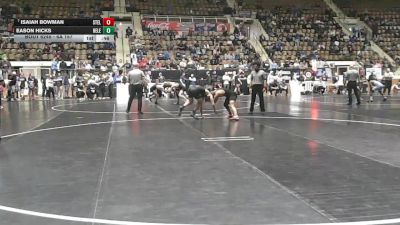 6A 157 lbs Cons. Round 3 - Eason Hicks, Helena vs Isaiah Bowman, Stanhope Elmore