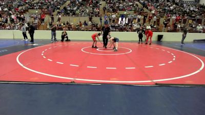 91 lbs Round Of 16 - Ashton De Marr, Glasgow Wrestling Academy vs Collin Campbell, Grizzly Wrestling Club