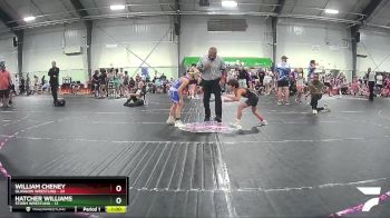 64 lbs Placement (4 Team) - Hatcher Williams, Storm Wrestling vs William Cheney, Glasgow Wrestling