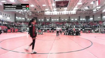 155 lbs Cons. Round 1 - Caymen Gentry, Keller Central vs Jacklyn Reyes, Irving Nimitz