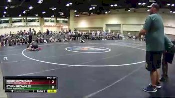 120 lbs Round 6 (10 Team) - Ethan Brownlee, South Johnston vs Brodi Bowersock, CHOICES (Beaver Local)