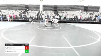 184-H lbs Consi Of 8 #1 - Anthony Brown, MetroWest United Wrestling Club vs Noah MacIlroy, Rhino Wrestling