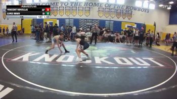 106 lbs Semis & Wb (16 Team) - Vincent Nikollaj, Alpha WC vs Luke Mims, Black Hive