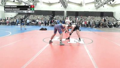 184-H lbs Quarterfinal - Ethan Barker, Hopewell vs Brendan Barkley, Kellenberg