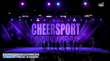 Flipping Out Tumbling - Blackjacks [2026 L1 Junior - D2 - Medium Day 2] 2026 CHEERSPORT National All Star Cheerleading Championship