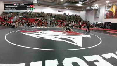 140 lbs 1st Place Match - Akadia Puga, Thornton vs Abri Renteria, Brighton