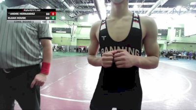 126 lbs Cons. Round 2 - Elijah House, Marshall vs Andre Hernandez, BANNING