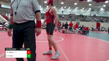 154-170 lbs 7th Place Match - Abel Mejia, Southport vs Kiaun Fields, Lawrence Central