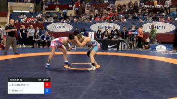 68 kg Prelims - Jackie Surber-Cataline, Titan Mercury Wrestling Club/ Cataline' S Wildcats vs Taylor Hites, Unattached