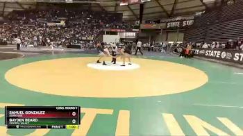 4A 132 Cons. Round 1 - Bayden Beard, Central Valley vs Samuel Gonzalez, Sunnyside