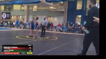 90 lbs Round 2 - Bridger Fanning, Clear Creek vs Levic McGee, Sage Valley