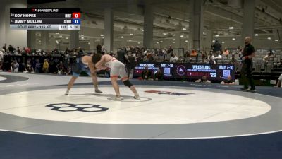 125 kg Cons. Sub-semis - Koy Hopke, Minnesota - RTC vs Jimmy Mullen, SERTC/ Titan Mercury Wrestling Club