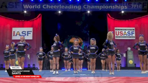 Twist & Shout Edmond - SaiNTs [2025 L6 U18 Non Tumbling Prelims] 2025 The Cheerleading Worlds
