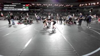 95 lbs Consi Of 4 - Cayden Standish, Cordoba Trained vs James Goduto, Wrecking Crew Wrestling Academy