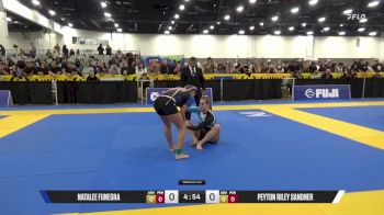 Peyton Riley Sandner vs Natalee Funegra 2025 World IBJJF Jiu-Jitsu No-Gi Championship