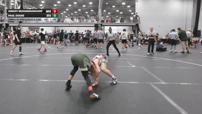 98 lbs Semis & 1st Wrestleback (8 Team) - Jumaev Muhammadsharif, Grit Mat Club Blue vs Paul Evans, Team Shutt GT
