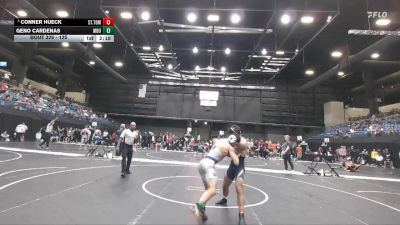125 lbs Cons. Round 4 - Conner Hueck, St. Thomas University vs Geno Cardenas, Missouri Baptist University