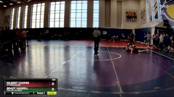 120 lbs Cons. Round 1 - Gilbert Cooper, St Christopher vs Brady Haskell, Phillips Academy