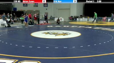 130kg Finals Johan Euren (SWE) vs. Erik Nye (USA)
