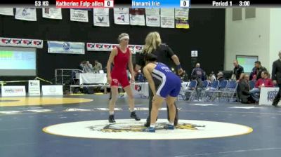 53kg Finals Katherine Fulp Allen (USA) vs. Nanami Irie (Japan)