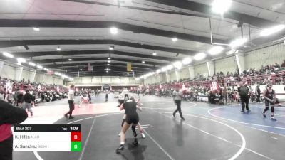 109 lbs Rr Rnd 1 - Kennedy Hillis, Alamosa vs Annaleah Sanchez, Boom Wrestling