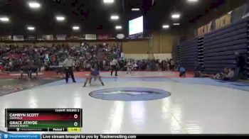 147 lbs Champ. Round 2 - Grace Atayde, Denver North vs Camryn Scott, Chatfield