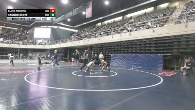 73 lbs Semifinal - Elias Haddad, Orefield vs Kannon Scott, Dover