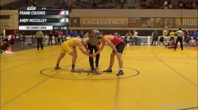 174lbs Semi-finals Andy McCulley (WYO) vs. Frank Cousins (WISC)