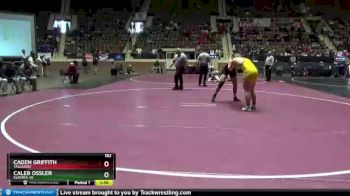 182 lbs Champ. Round 2 - Caleb Ossler, Elberta HS vs Caden Griffith, Tallassee